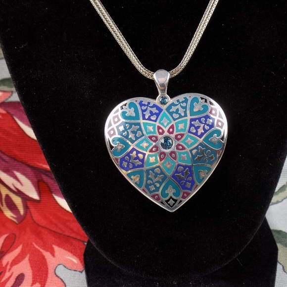 Brighton Zahra Heart Convertible Necklace - Picture 4 of 8